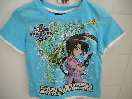Bakugan Shirts - 5-6 years