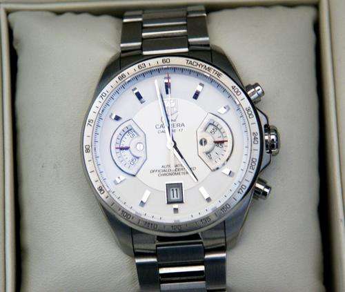 TAG HEUER Grand Carrera Calibre 17RS White-Face Limited Edition
