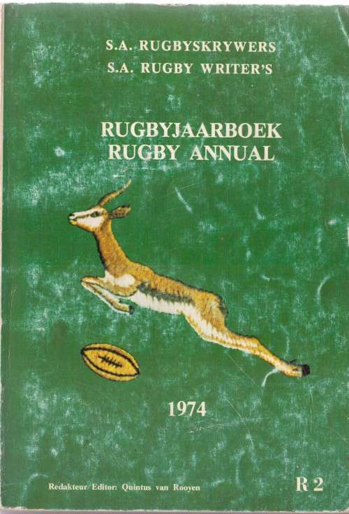 SA Rugby Annual 1974