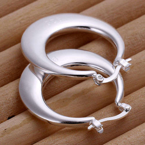925 Sterling silver plated earrings - Anti-allergic