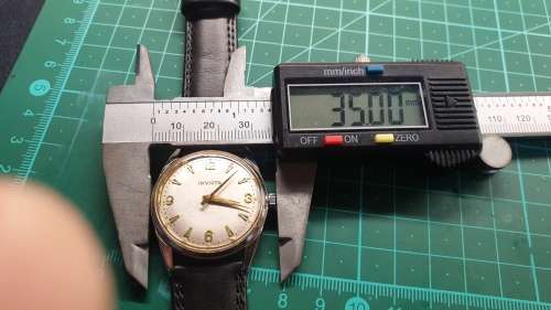 Vintage Invicta 1950`s Automatic Men`s Watch