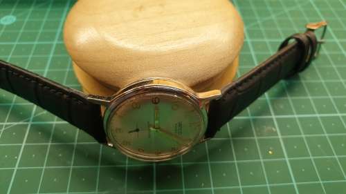 Large Vintage Lanco Manual Wind Men`s Watch Perfectly Restored