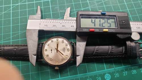 Large Vintage Lanco Manual Wind Men`s Watch Perfectly Restored
