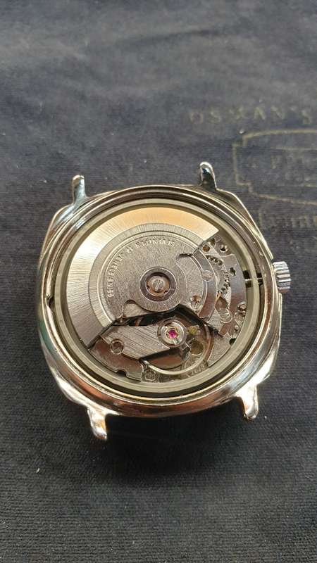 Vintage Rotary Automatic Date Men`s Watch - Fully Restored