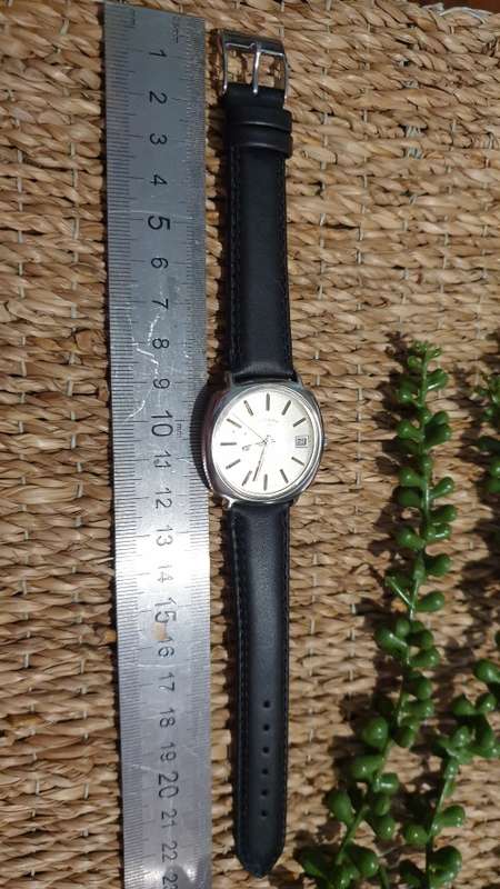 Vintage Rotary Automatic Date Men`s Watch - Fully Restored
