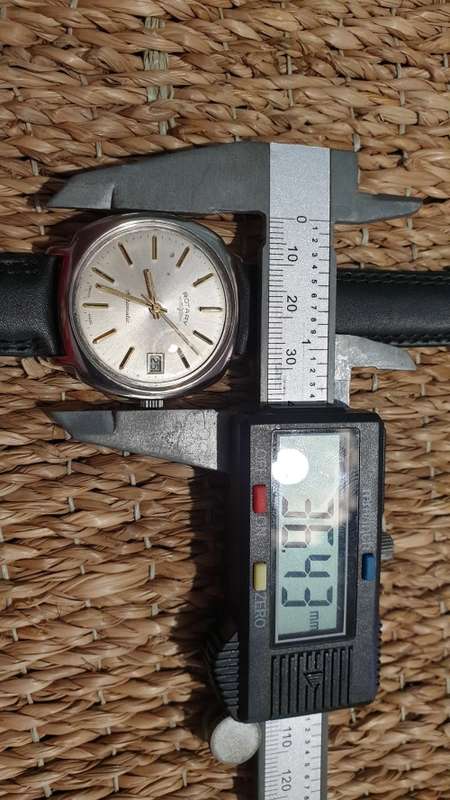 Vintage Rotary Automatic Date Men`s Watch - Fully Restored