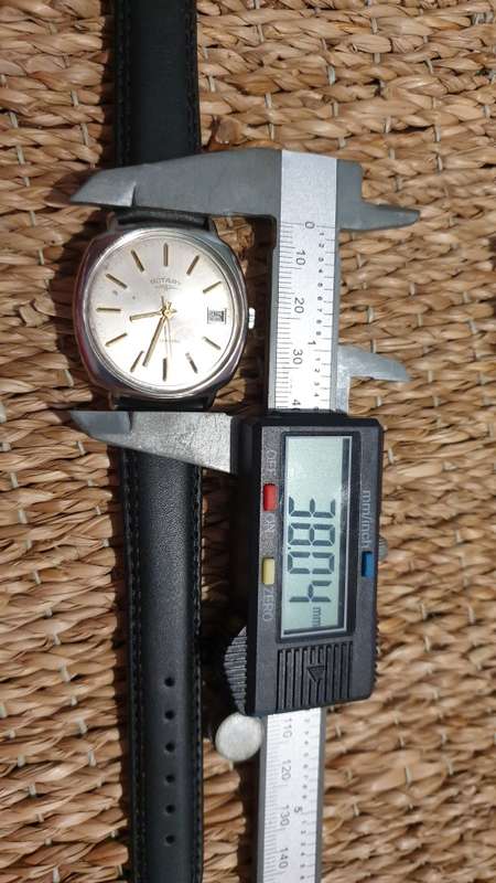Vintage Rotary Automatic Date Men`s Watch - Fully Restored