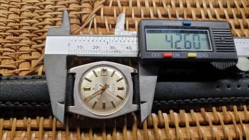 Vintage Onsa Automatic Date Men`s Watch - fully restored