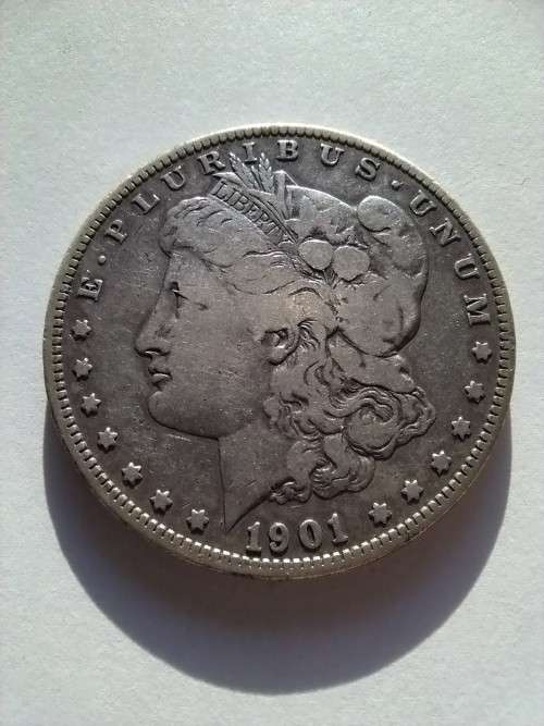 ***USA-Silver 1 Dollar / Coin-1901-American-GREAT CONTION***