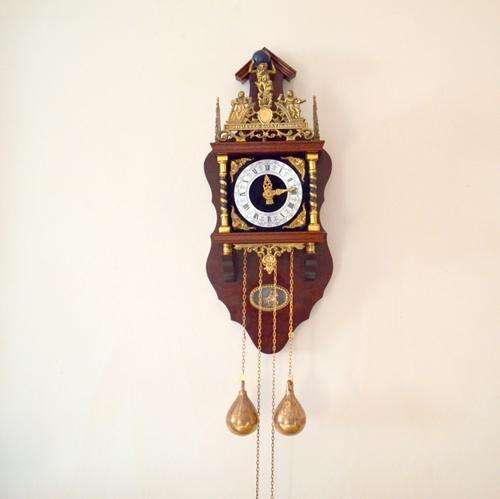 Dutch Atlas Zaandam Wall Clock