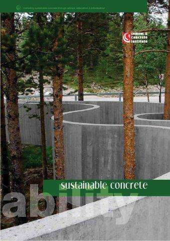 Sustainable concrete