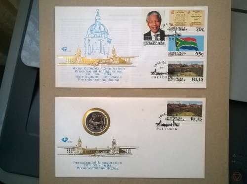 Inauguration fdc set