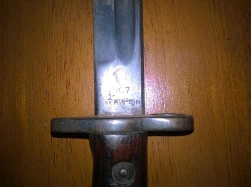 1907 Enfield Wilkinson Bayonet