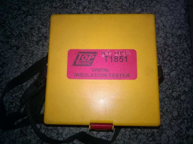 Megger ,Top Tronic Model T1851 Digital Insulation Tester