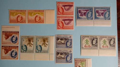 Southern Rhodesia 1953 Queen Elizabeth 2...MINT..Double full set..