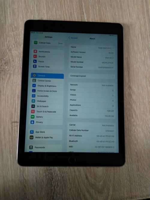 iPad Air 2 128gb(9,7 WiFi+Cellular)