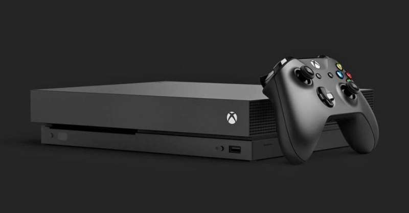 Xbox one X 2TB, with 4 games and Controller