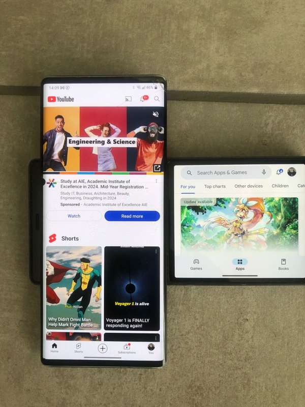 LG wing 128gb