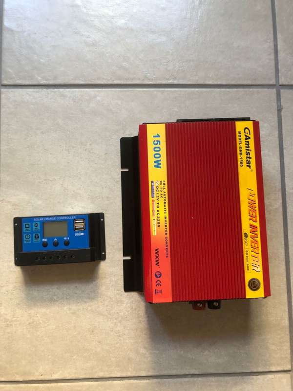 1500w inverter and solar charge controller