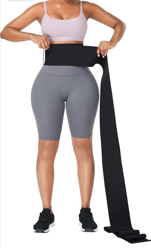 5M Waist Trainer Belt Snatch Bandage Wrap Belly Body Shaper Compresion Wrap -5 meters