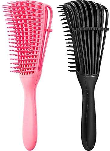 Detangling Hair Brush for Kinky Curly Wet Dry Long Oily Thick Hair Knots Detengler