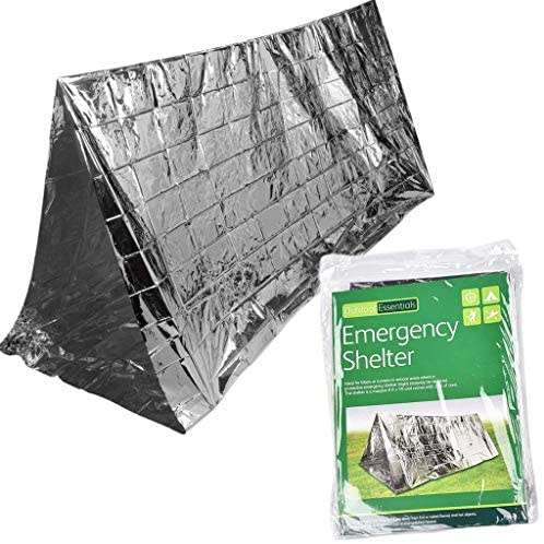 Emergency Shelter Tent Outdoor Ultralight Portable First Aid Gear 2 Adults