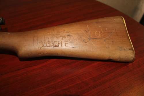 Antique De-activated Lee Enfield .303 Bolt action Rifle