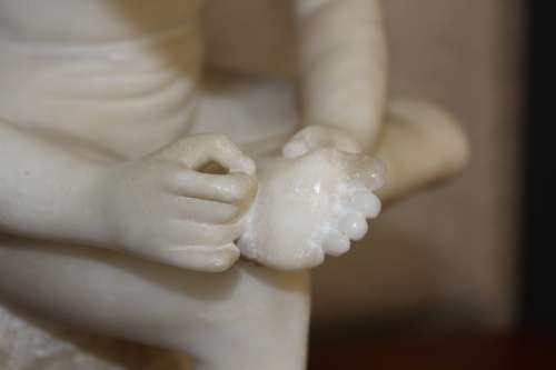 Spectacular 19th Century Italian Alabaster Carving of `SPINARIO` Signed Prof. E Sacchi, 31cm by 17cm