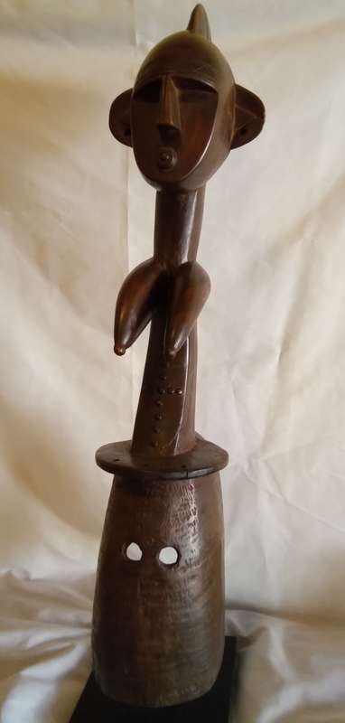 Antique Nimba Fertility Shoulder Mask, 90cm x 17cm Rare and Huge!