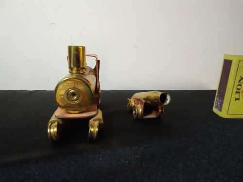 Vintage Rhodesian bullet shell art