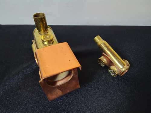 Vintage Rhodesian bullet shell art