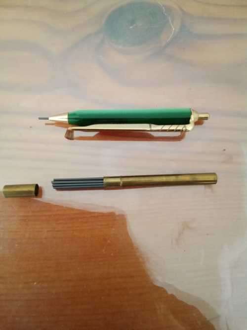 Antique Bakelite and Rolled Gold Golfers Mechanical pencil