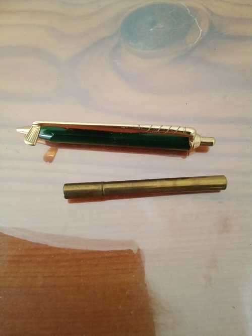 Antique Bakelite and Rolled Gold Golfers Mechanical pencil