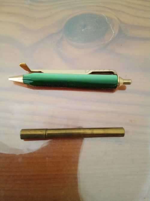 Antique Bakelite and Rolled Gold Golfers Mechanical pencil