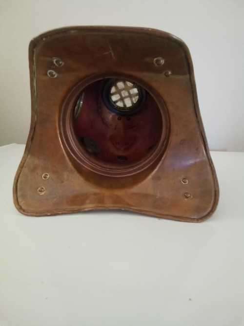 Vintage Copper and Brass Diving helmet ornament 20x20cm