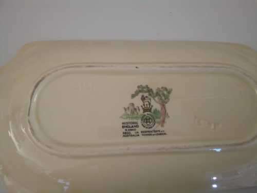 Royal Doulton Tower of London mini platter 23x10.5cm