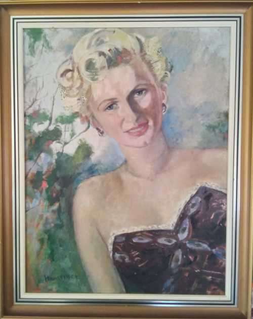John Konstantin Hansegger (1908-1988) Original Oil Painting 76x61cm Huge Investment Value!