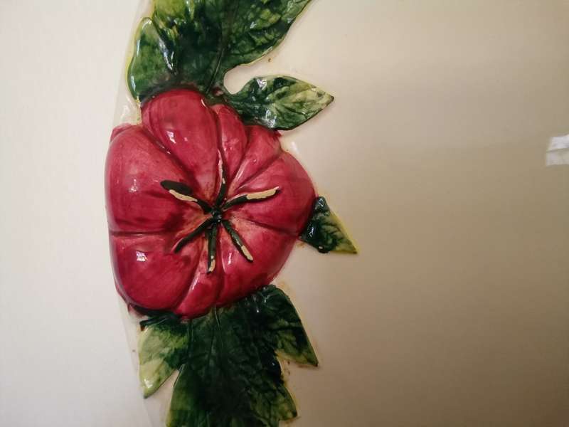 Bassano Vintage hand painted Italian Platter 40 by 31cm