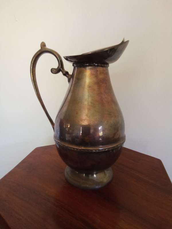 Vintage IMP Silver Plated Water Pitcher 23.5 cm tall