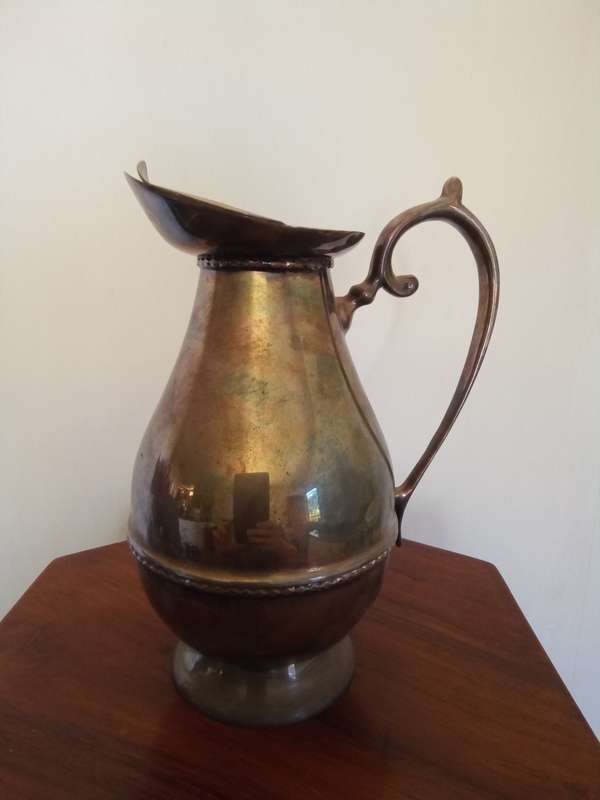 Vintage IMP Silver Plated Water Pitcher 23.5 cm tall