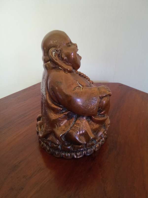 Antique Chinese Copper Clad Buddha