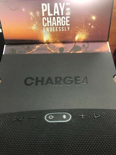 JBL Charge 4 Waterproof Portable Bluetooth Speaker
