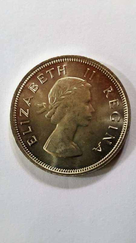 1958 - Half Crown (2/6) Union of SA - Excellent Condition