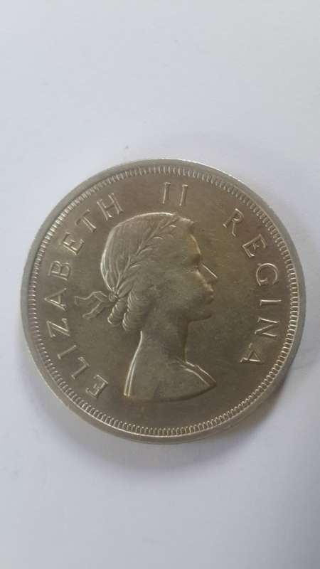 1955- 5 Shilling -Crown