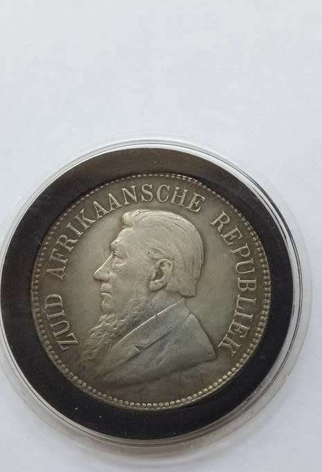 1892 ZAR 5 Shillings -NOTE -REPLICA Coin