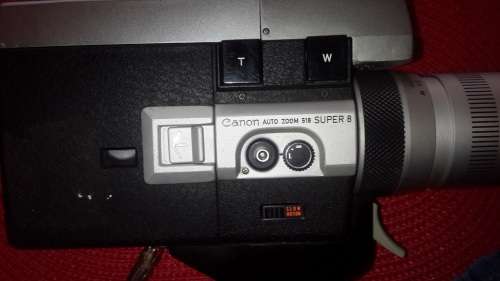 Vintage Canon Auto Zoom 518 Super 8 Movie Camera.