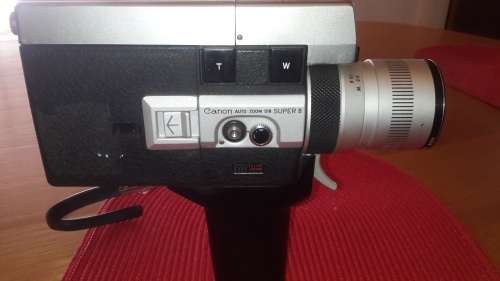 Vintage Canon Auto Zoom 518 Super 8 Movie Camera.