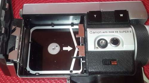 Vintage Canon Auto Zoom 518 Super 8 Movie Camera.