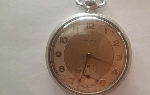 Vintage Delfin Pocket Watch