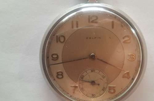 Vintage Delfin Pocket Watch